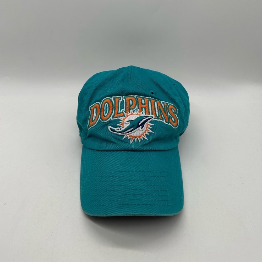 Miami Dolphins Home 47 Brand Dad Cap Adjustable Hat OSFA Embroidered